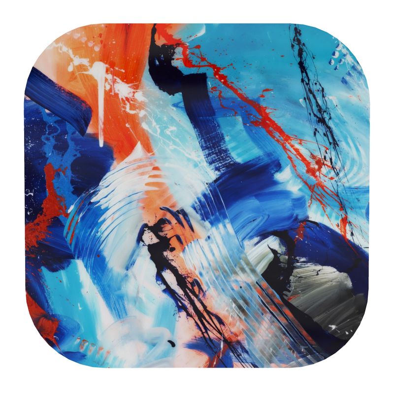 Abstract 'Sexy Silence' Coasters