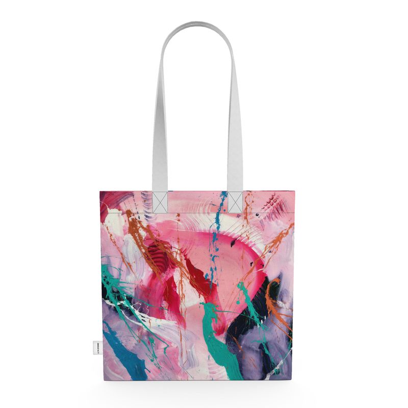 Heartbeats Canvas Tote Bag