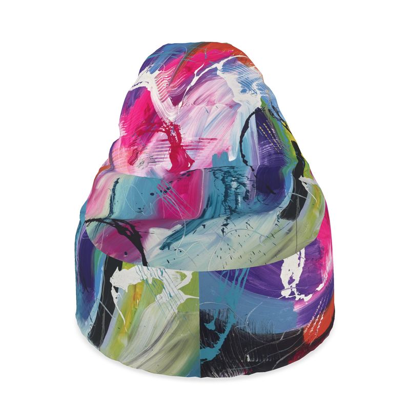 Large Rainbow Treasure Chest Bean Bag