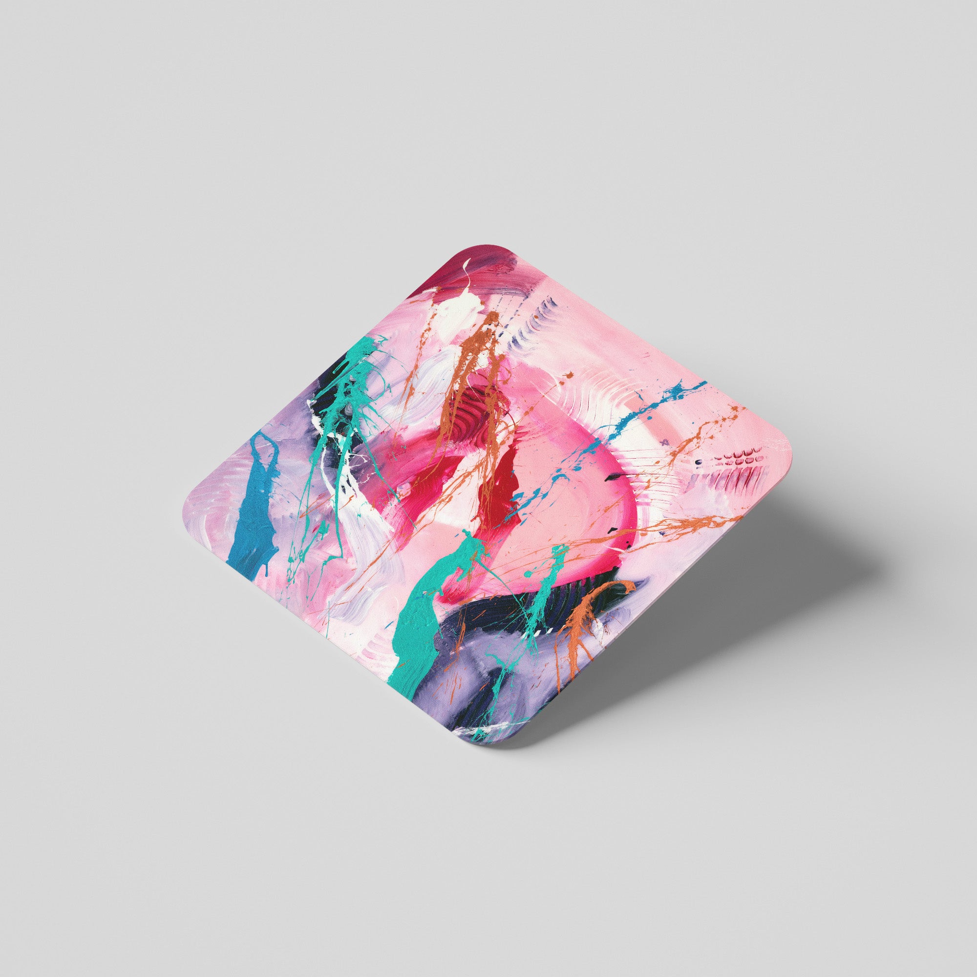 Abstract 'Heartbeats' Coasters