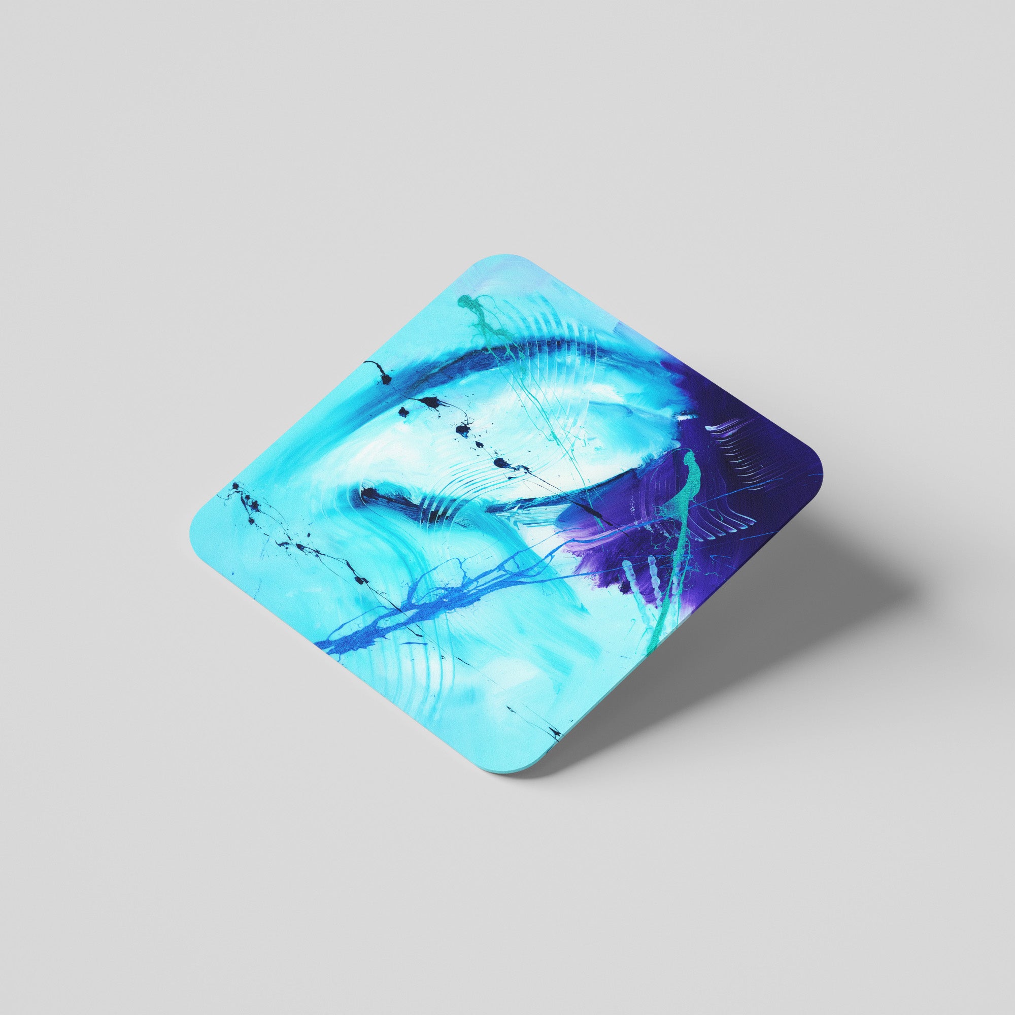 Abstract 'Me & The Moonlight' Coasters