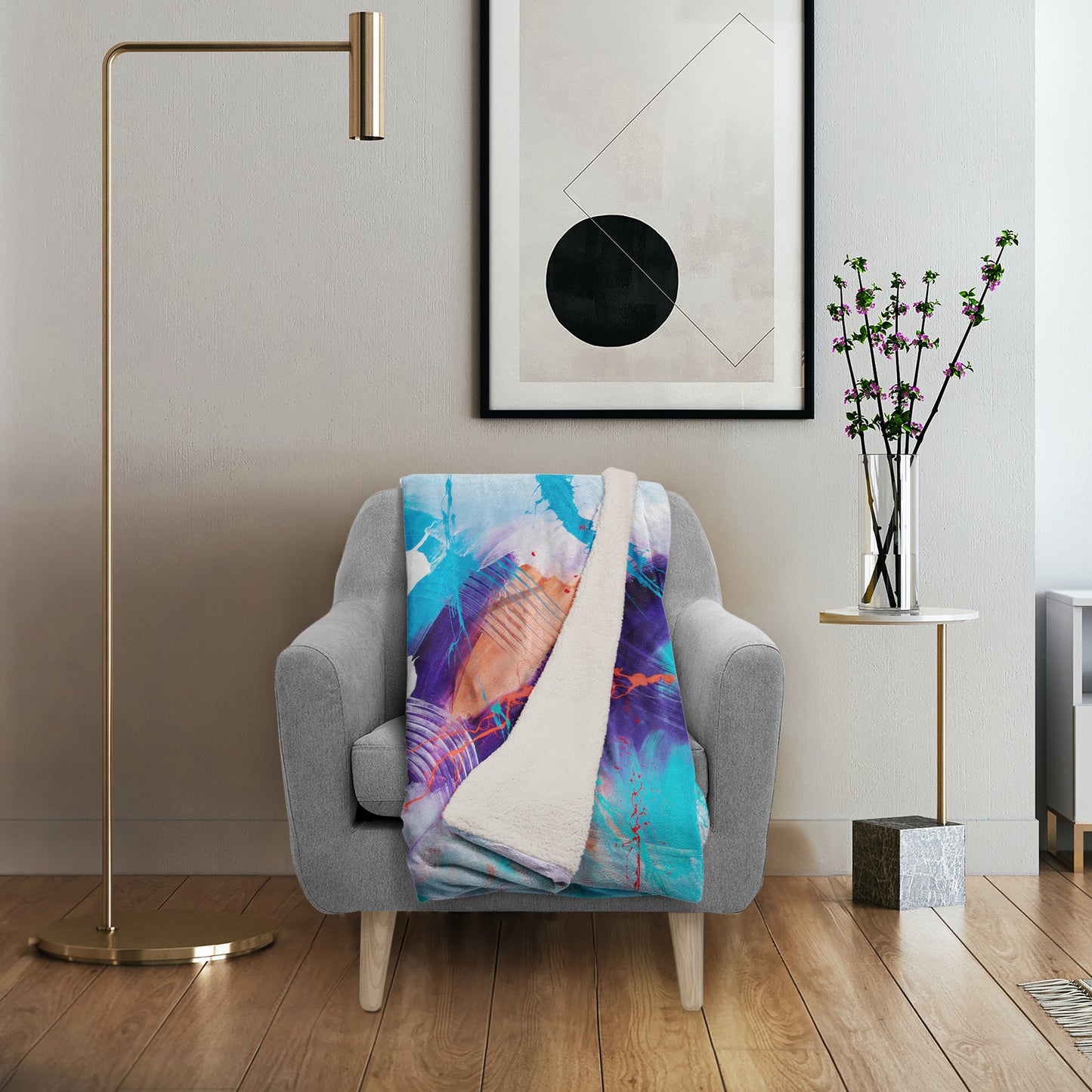 Night Lover Fleece Blanket
