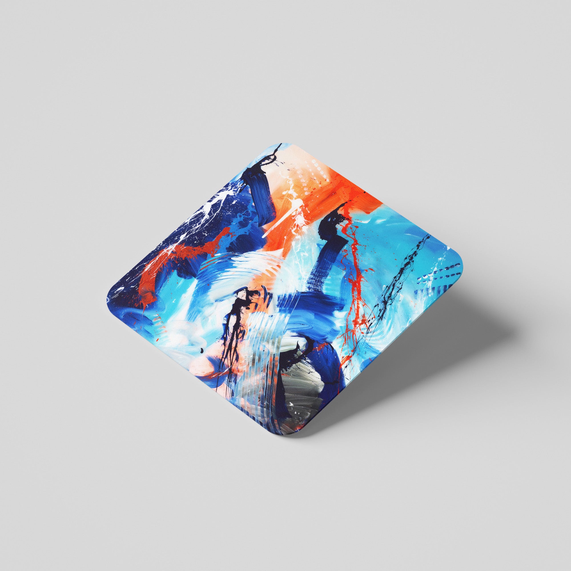 Abstract 'Sexy Silence' Coasters