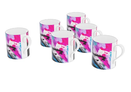 Pillow Talk Bone China- Set of 6